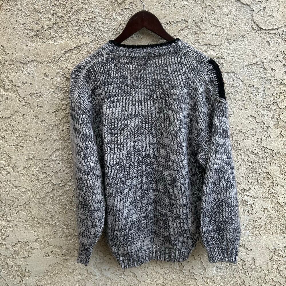 Vintage Back To Back Hand Knit Clowncore Cardigan Size Womens Small - Picture 2 of 4